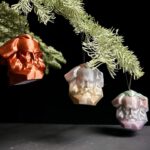 „Design-Weihnachtskugel aus Chemnitz – moderner 3D-Anhänger als besonderes Geschenk“ Miniatur Karl Marx Kopf
