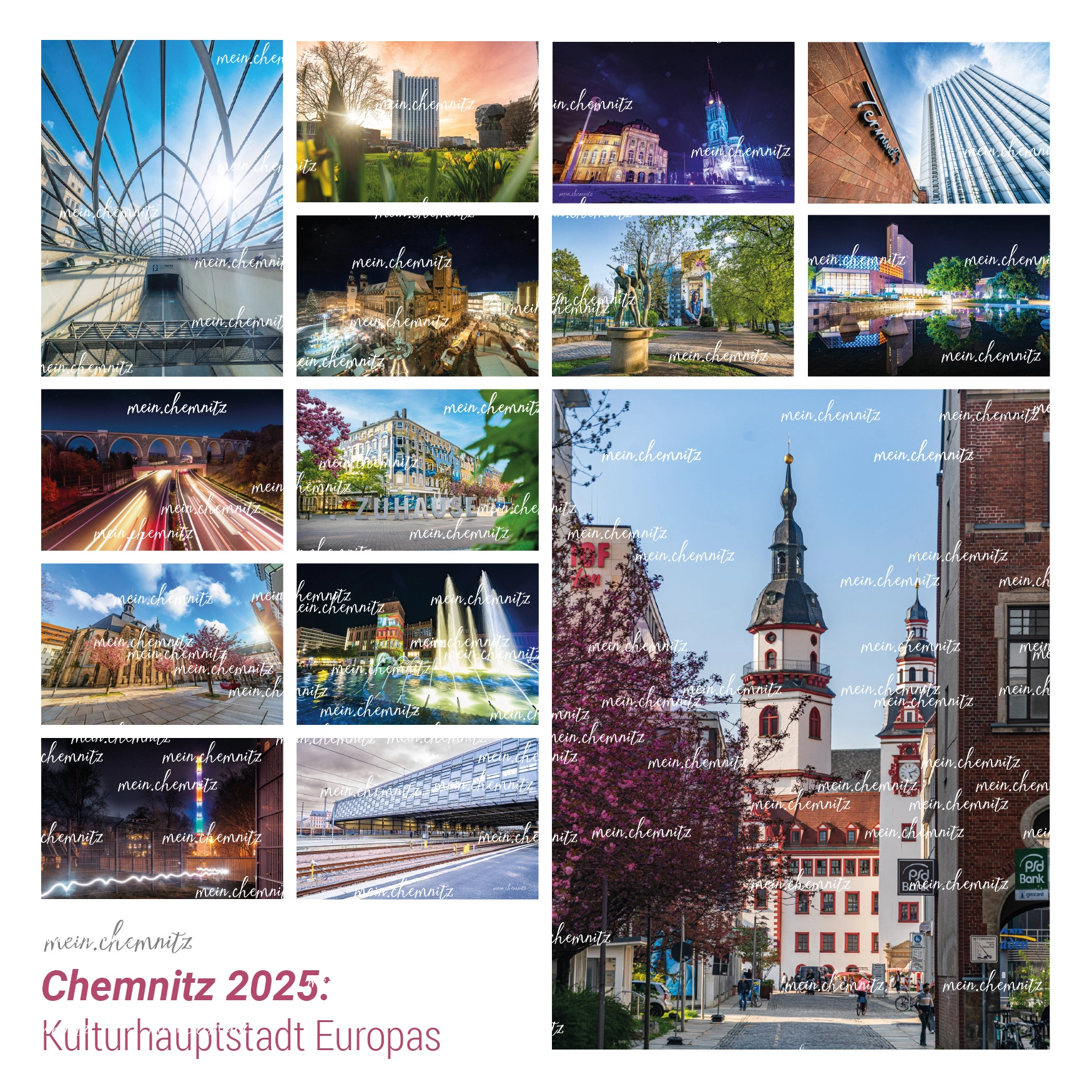 Chemnitz Mosaik – 12 Stadtmotive